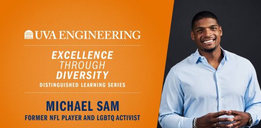 Former NFL Player and LGBTQ Activist Michael Sam Speaks at McLeod Hall