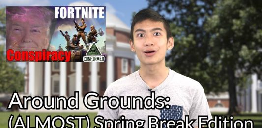Around Grounds: (almost) Spring Break Edition