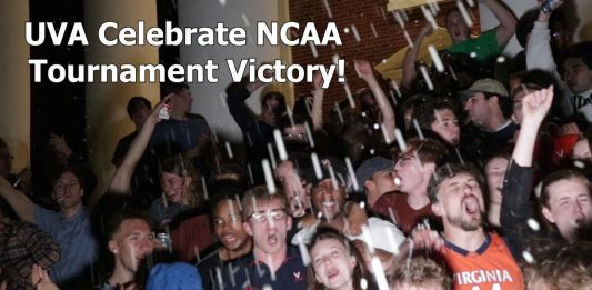 WATCH: UVA Students Celebrate Victory the Only Way They Know