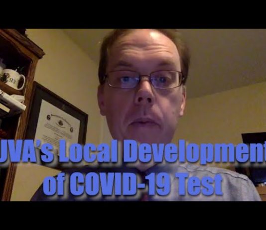 UVA’s Local Development of COVID-19 Test