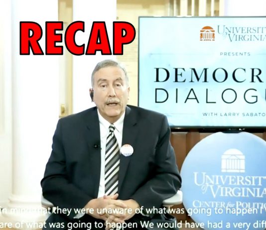 VIDEO RECAP: “Democracy Dialogues” with Larry Sabato