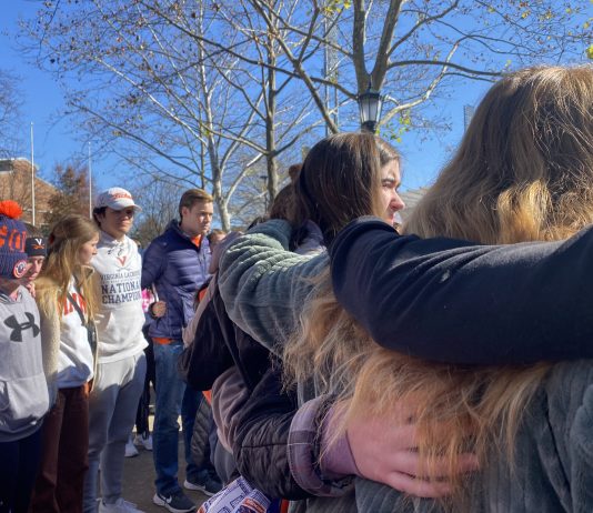U.Va. Students Come Together to Sing the Good Old Song in Memory of Lavel Davis Jr., Devin Chandler, and D’Sean Perry