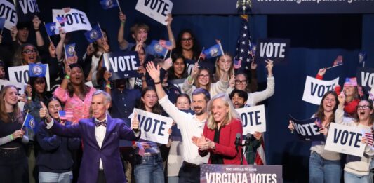 VIDEO: Abigail Spanberger Rallies in Charlottesville with Pete Buttigieg and Bill Nye